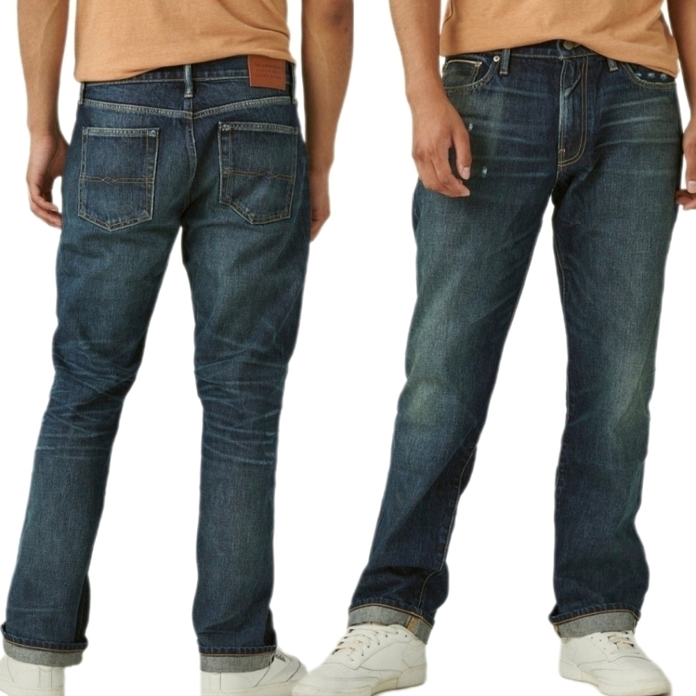 Yellowstone x Lucky Brand 363 Vintage Straight Jeans LIMITED EDITION